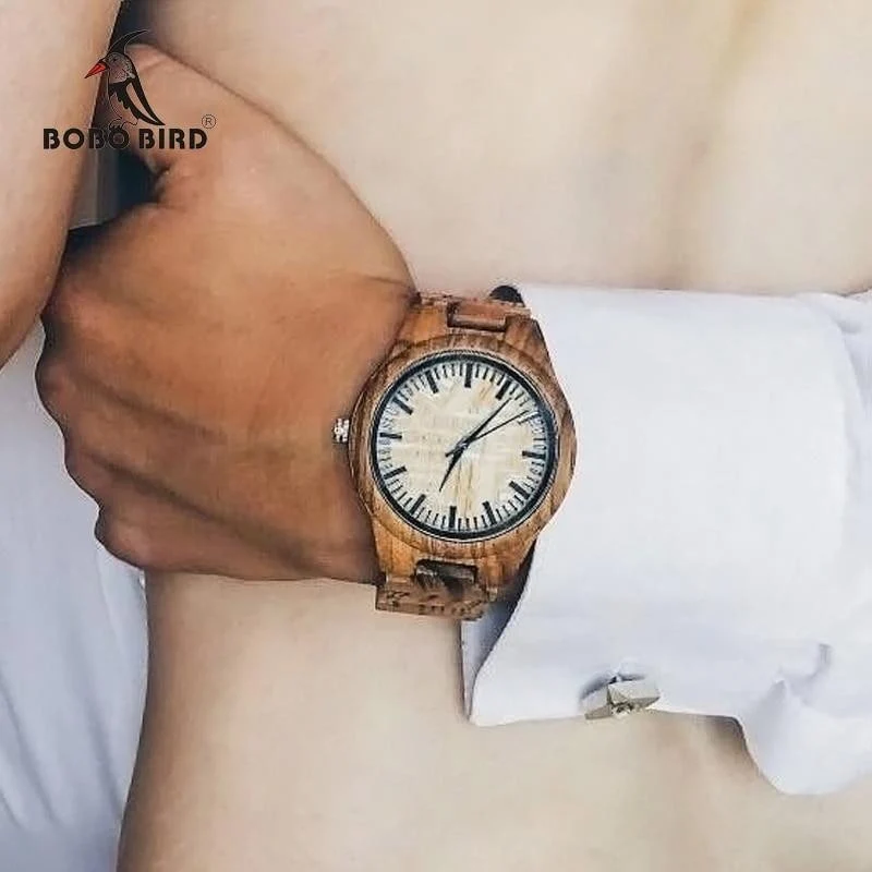 Montre en bois homme zomdo