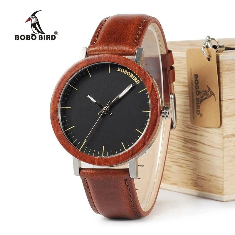 Montre en bois homme selecto