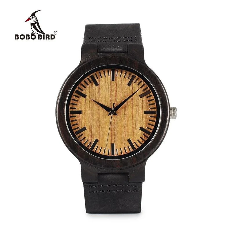 Montre en bois homme valdes