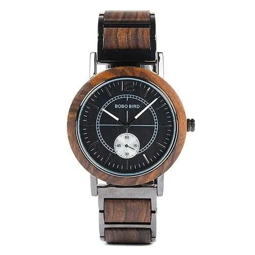 Montre en bois femme ardentua