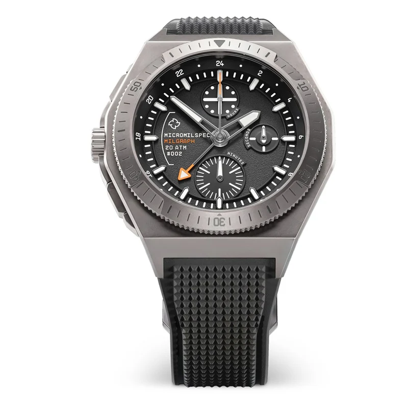 Montre Micromilspec Milgraph GMT Chronograph