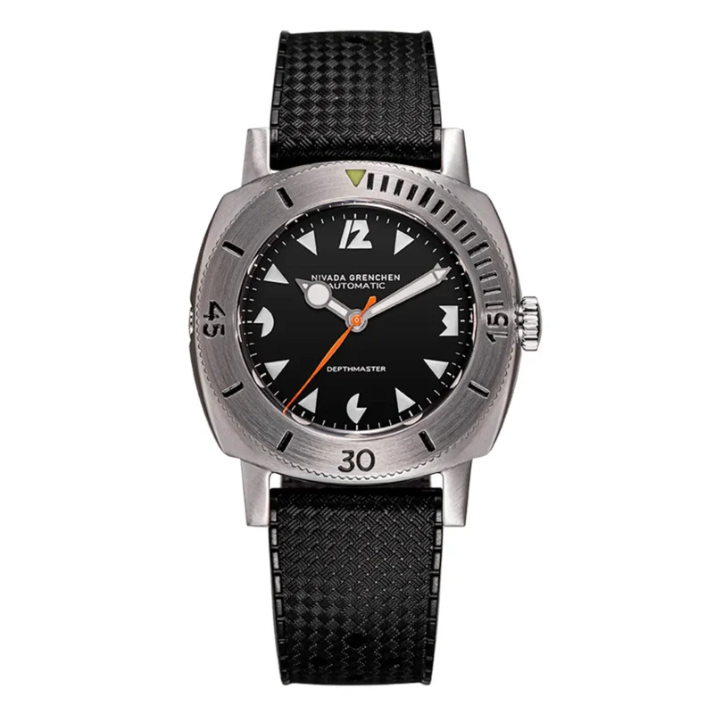 Montre Nivada Grenchen Depthmaster White Pacman 14102A