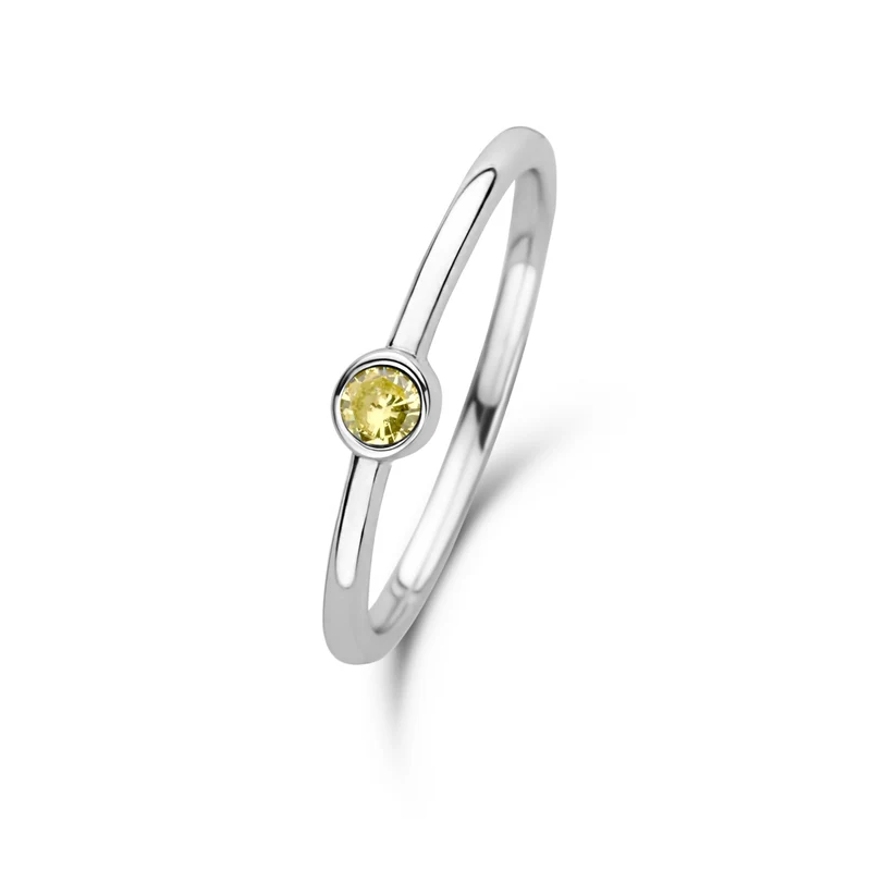Violet Hamden Venus Bague en Argent 925 Sterling avec Pierre de Naissance VH330007NOV-60