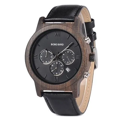 Montre en bois homme maznua