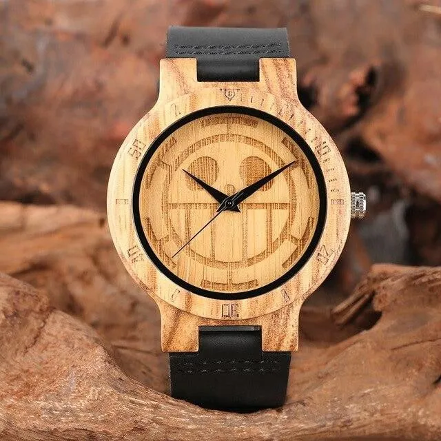 Montre en bois homme ziopto