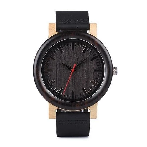 Montre en bois homme rihinan