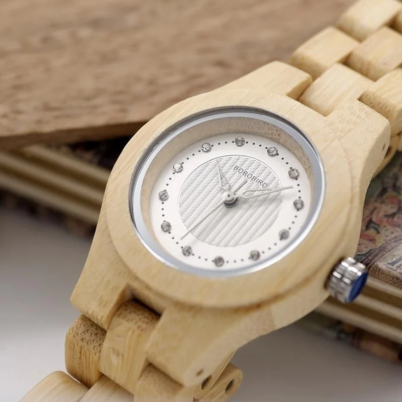 Montre en bois femme dascan