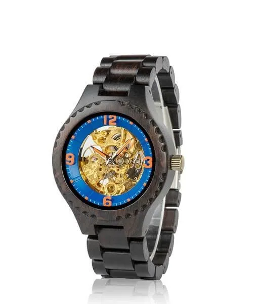 Montre en bois homme rinjani