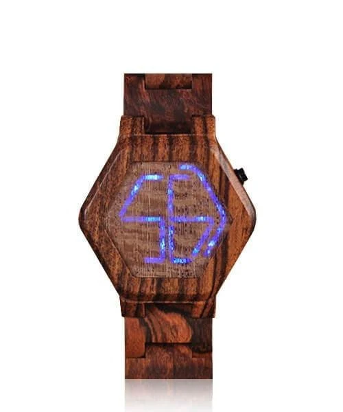 Montre en bois homme digito