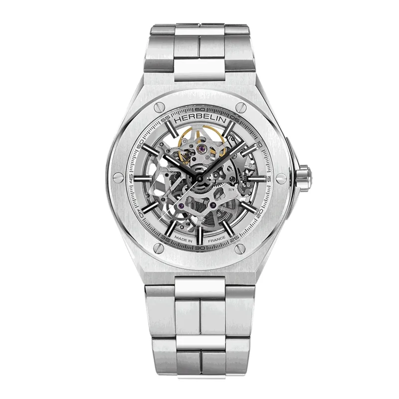 Montre Herbelin Cap Camarat Skeleton 1845BSQ12