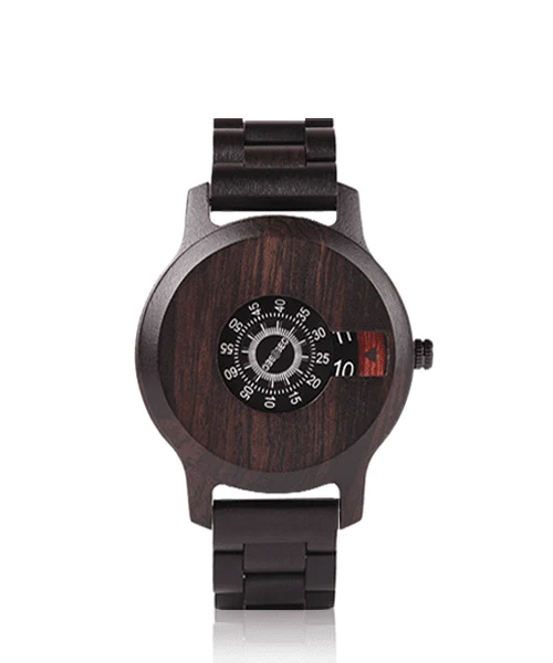 Montre en bois homme be eclipse