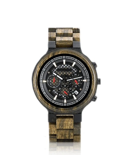 Montre en bois homme be navy seal
