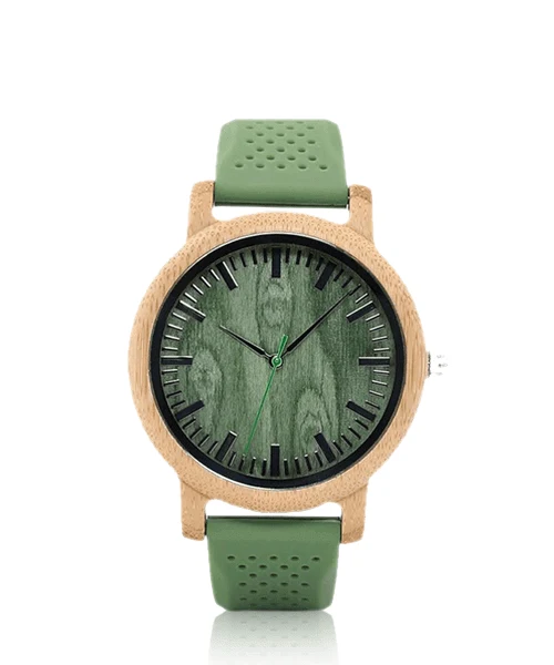 Montre en bois homme et femme be sylvestre