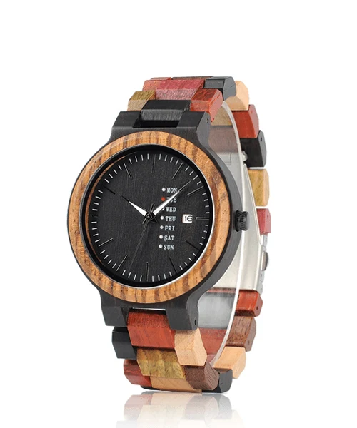 Montre en bois homme et femme be inca