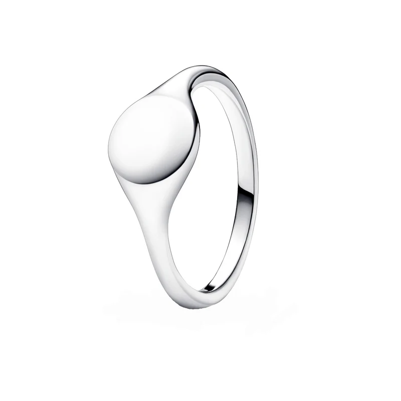 Pandora Moments 925 Sterling Silver Engravable Ring 193093C00-52