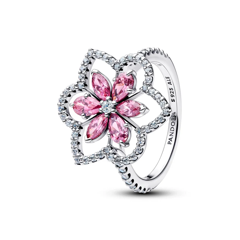 Pandora Timeless Bague Cocktail Double Fleurs 194577C01