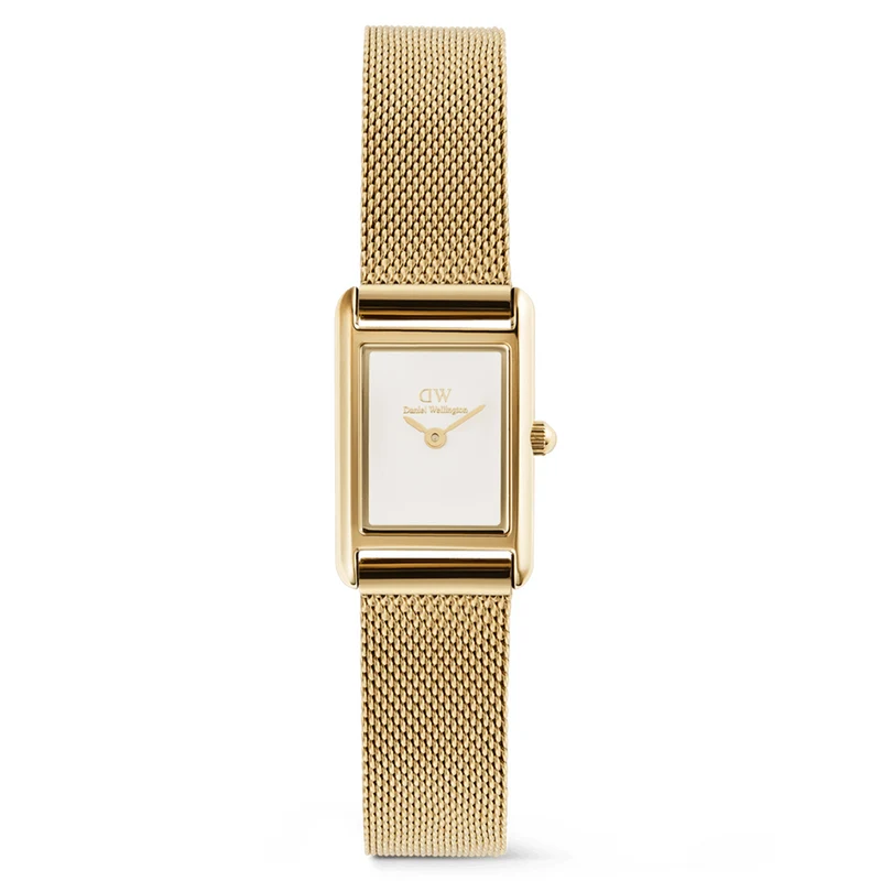 Daniel Wellington Bound Mini Evergold Blanc Montre Femme DW00100928