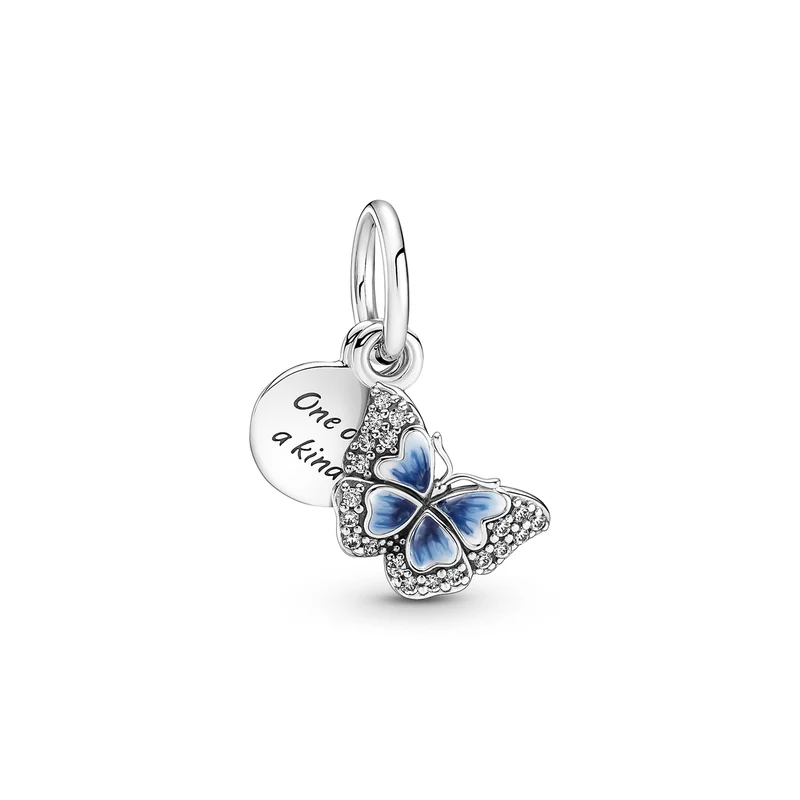 Pandora Moments 925 Sterling Silver Butterfly Dangle Charm 790757C01