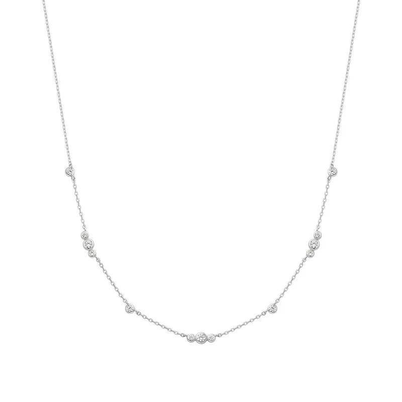 Ania Haie Miss Dainty Collier En Argent Sterling 925 Et Zircone AH-N065-04H