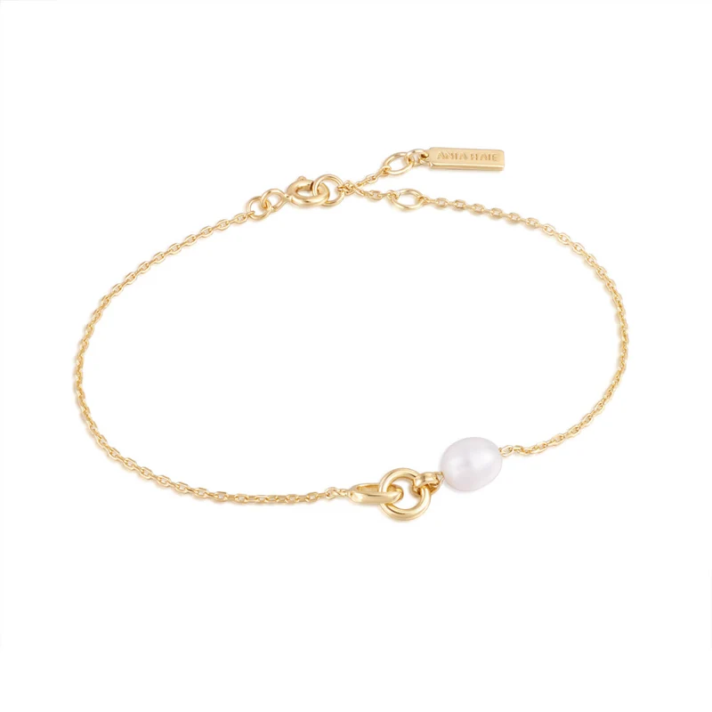 Ania Haie Pearl Power Bracelet Or AH-B043-01G