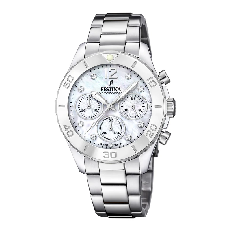 Festina Boyfriend Femmes Montre Argent F20603/1