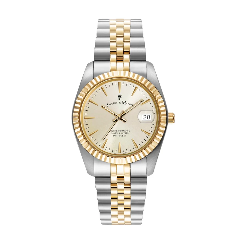 Jacques du Manoir Inspiration Classic Femmes Montre Or JWG02202