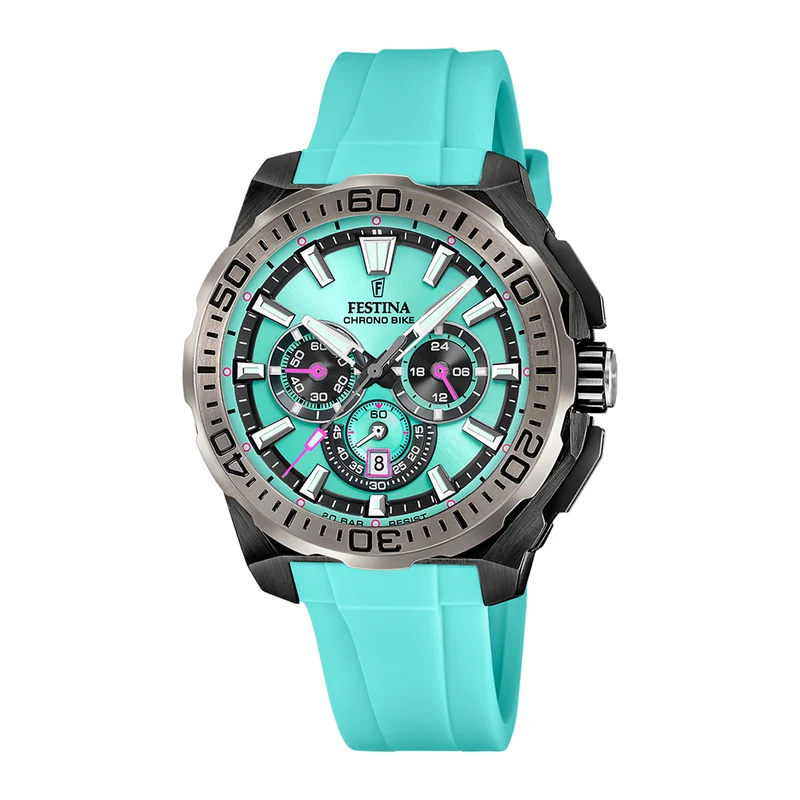 Festina Chrono Bike Montre Bleue Pour Homme F20726/2