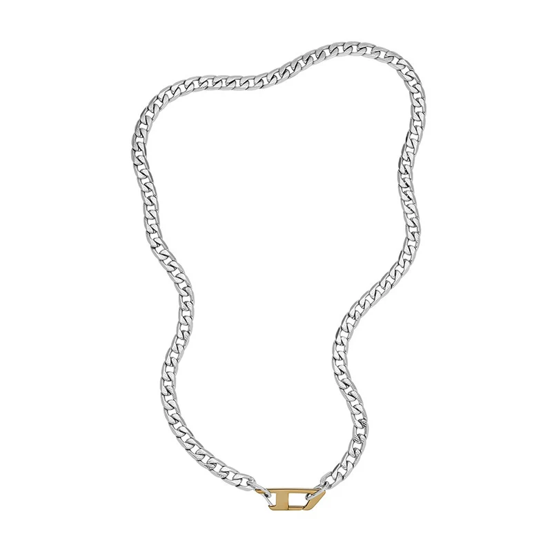 Diesel Collier Argent DX1343040