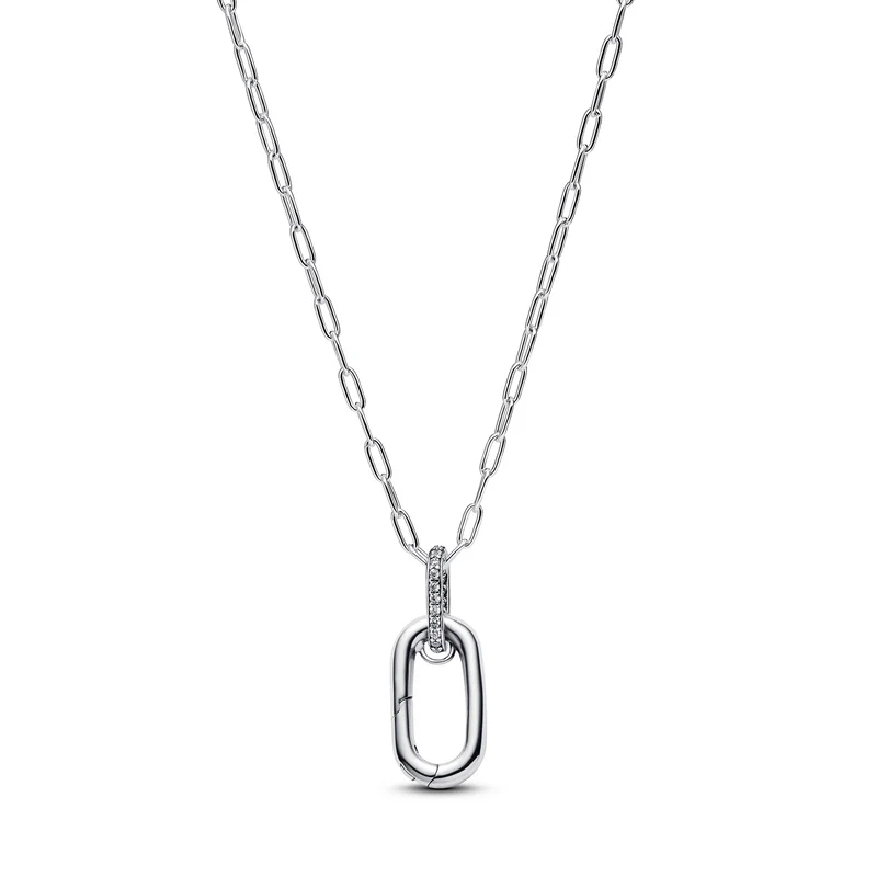 Pandora ME 925 Sterling Silver Link Necklace 394086C01-50