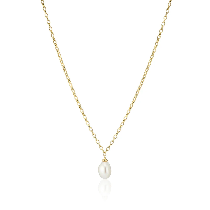 Sif Jakobs Gold Plated Padua Uno Necklace SJ-N2455-P-YG