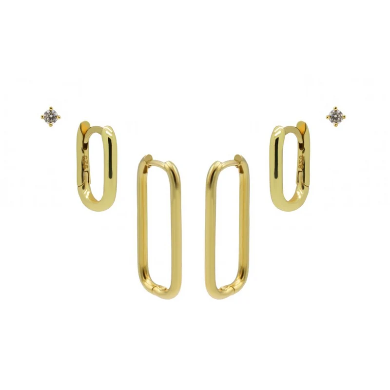 Karma Femmes Earparty Plaqué or 14 carats EPV06GP