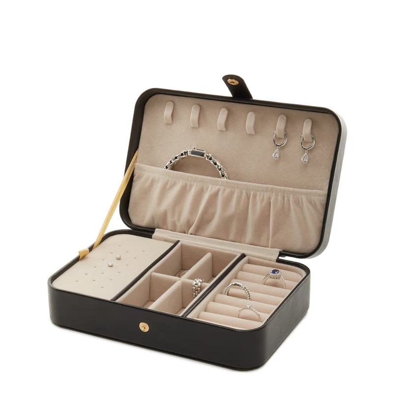 Brandfield Femmes Boîte à Bijoux Noir BFJB100403