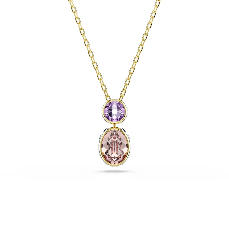 Swarovski Chroma Gold Plated Necklace 5741586