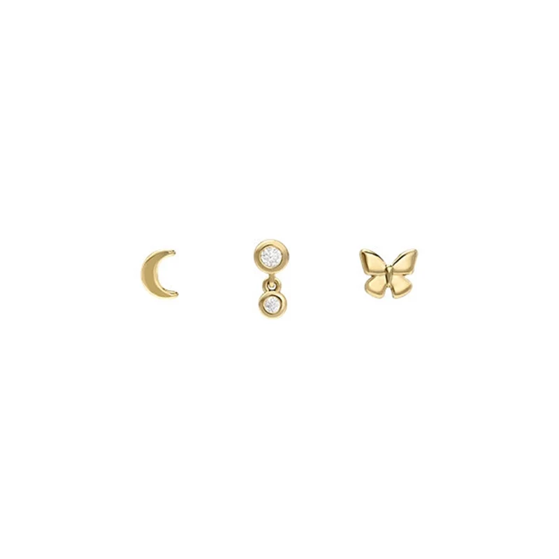 Fossil Jewelry Coffret cadeau de bijoux couleur or JA7278SET