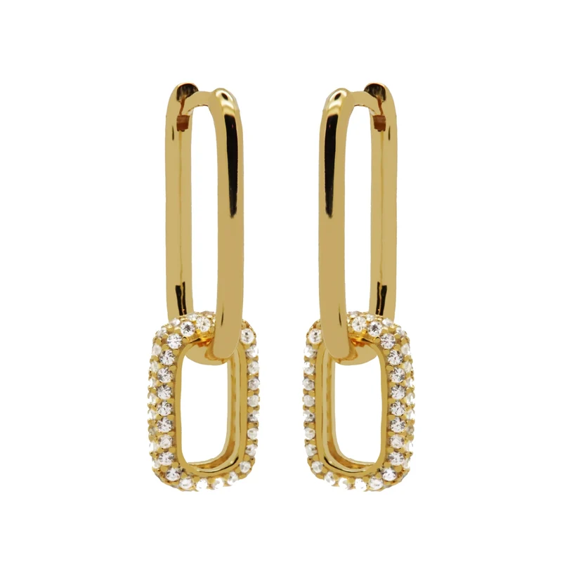 Karma Hoops Femmes Créoles Or H232GP