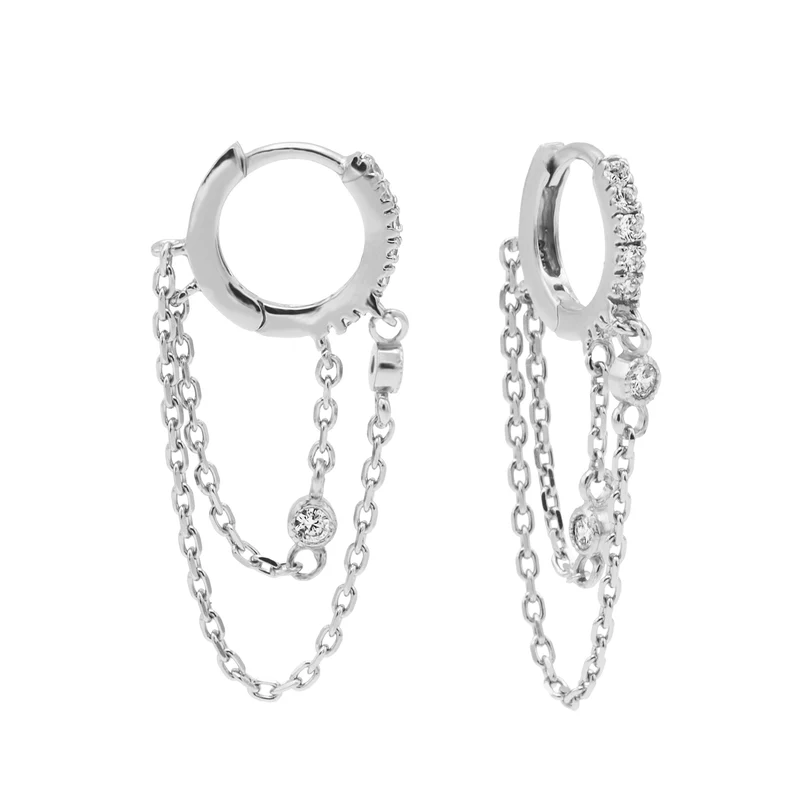 Karma Boucles d'oreilles Argent M3168S