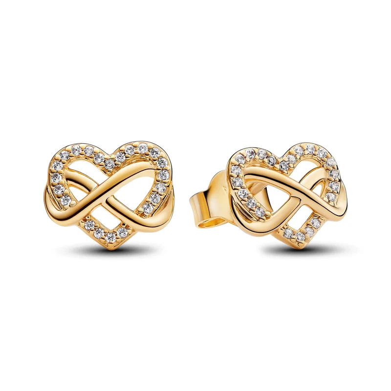 Pandora Moments Metalen Oorbellen Met Gouden Plating 262667C01
