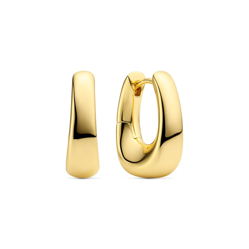 Sif Jakobs Gold Plated Borsa Pianura Piccolo Earrings SJ-E2620-YG