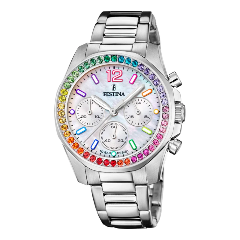 Festina Boyfriend Femmes Montre Gris F20606/2