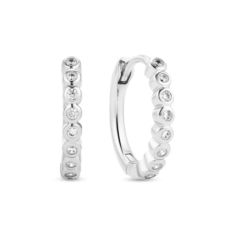 Sif Jakobs 925 Sterling Silver Sarzana Earrings SJ-E2750-CZ