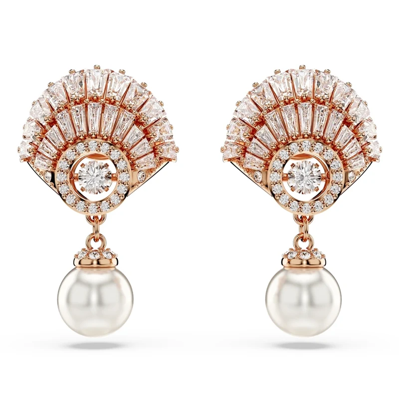 Swarovski Idyllia Boucles d'oreilles Or rose 5689196