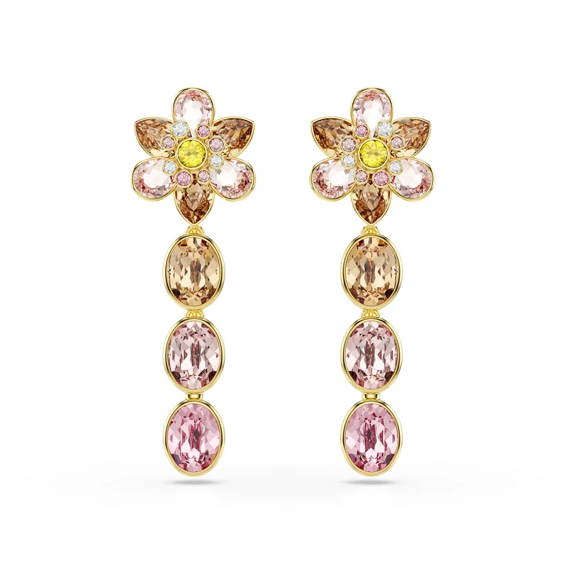 Swarovski Idyllia Boucles D'Oreilles Couleur Or 5732381