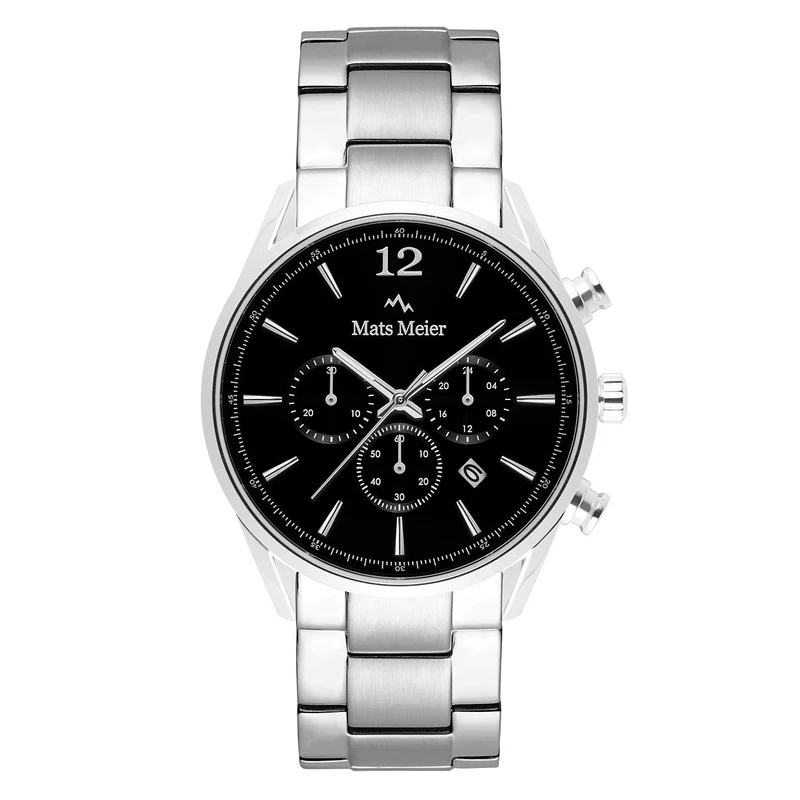 Mats Meier Grand Cornier Hommes Montre Argent MM00110
