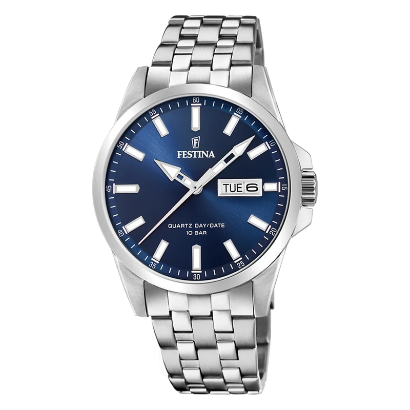 Festina Classics Hommes Montre Argent F20357-3