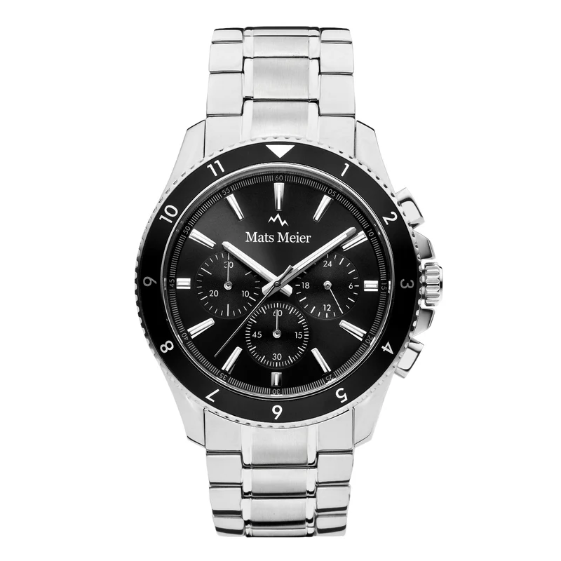 Mats Meier Ponte Dei Salti Hommes Montre Argent MM00501