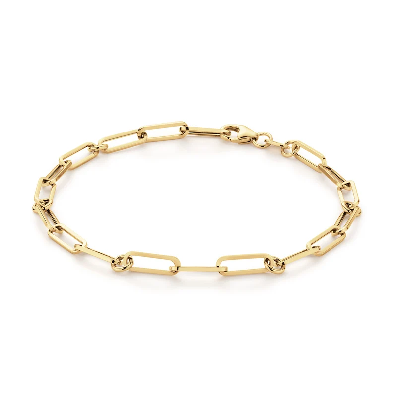 Jackie Gold Pirouette Bracelet À Maillons En Or 14 Carats 585 JKB25.503