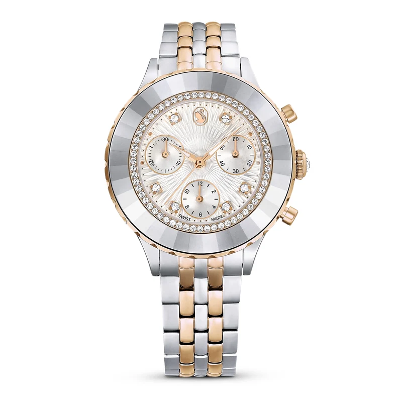 Swarovski Octea Chrono Femmes Montre Argent 5672937