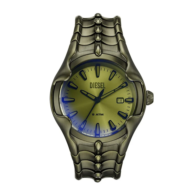 Diesel Vert Montre verte pour homme DZ2221