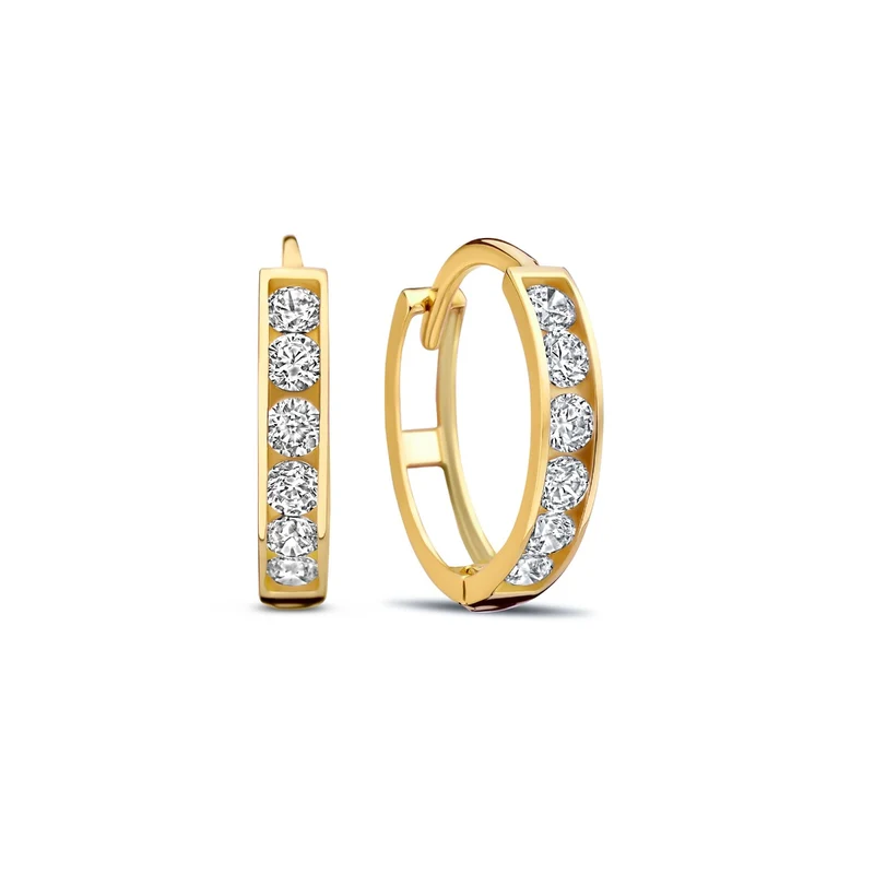 Beloro Jewels Monte Napoleone Creoles Or 9 carats BO360067