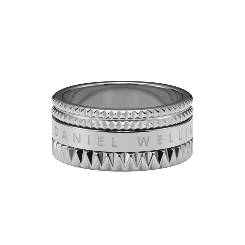 Daniel Wellington Unisexe Bague Argent DW00400203